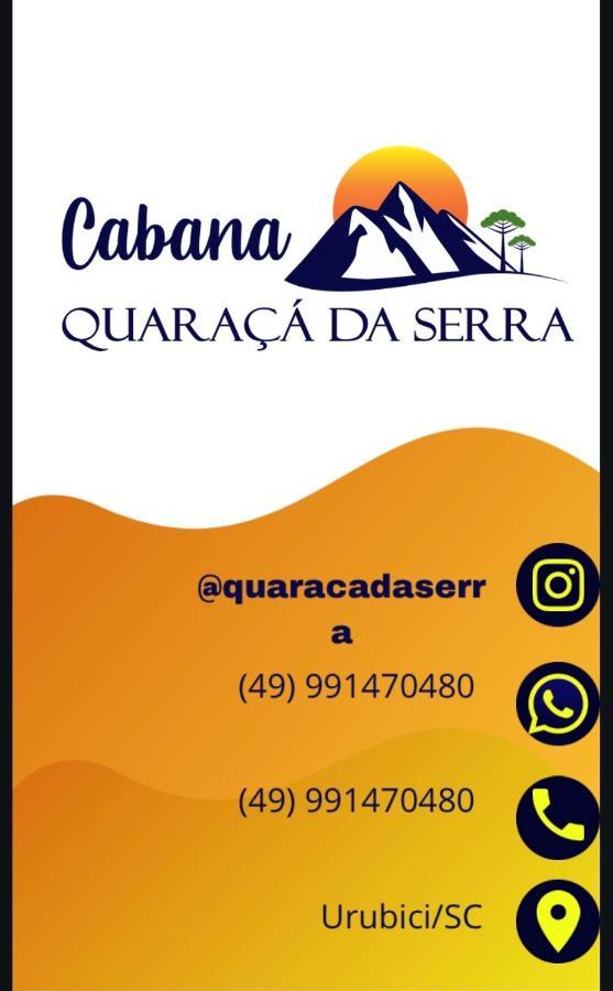 Cabana Quaraca Da Serra Urubici Εξωτερικό φωτογραφία